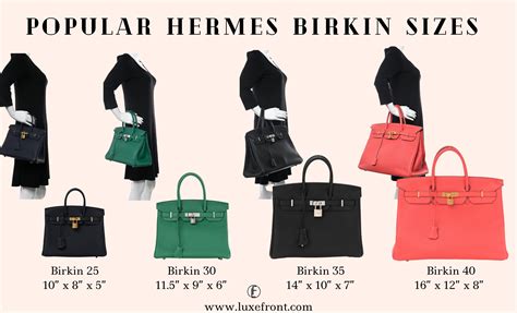 hermes birkin sizes|hermes birkin size 30.